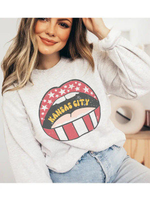 KC LIPS SWEATSHIRT