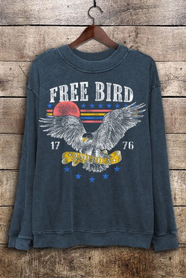 HRT&LUV FREEBIRD SWEATSHIRT