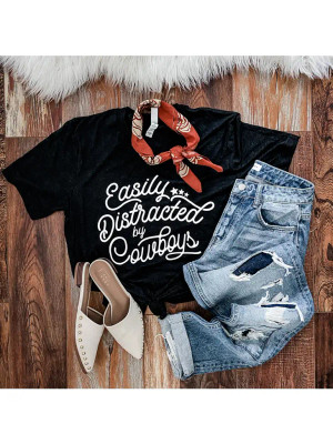 EASILY DISTRACTED TEE