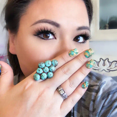 CLEO RING TURQ