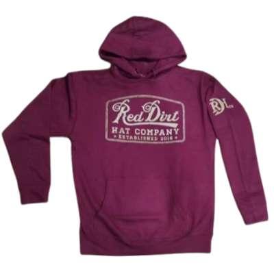 RD MAROON GOLDEN BUCKLEHOODIE