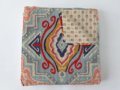 IDA MAE LAREDO IN CORAL BABY BLANKET