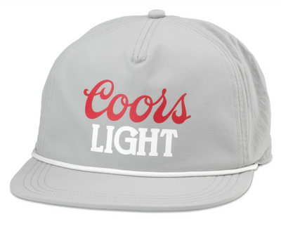COORS LIGHT CATALINA HAT GREY