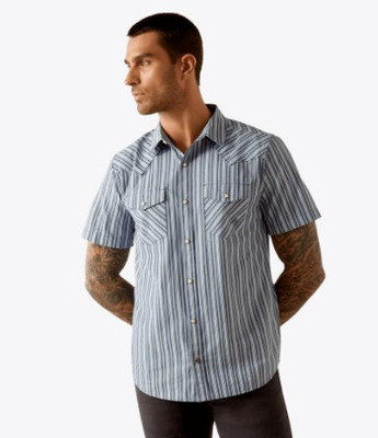 ARIAT MENS HYDER RETRO FIT SHIRT 
