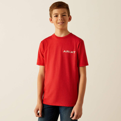ARIAT YOUTH ORIGINAL FLAG TEE