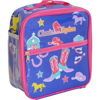 CLASSIC EQUINE KIDS LUNCHBOX - PURPLE