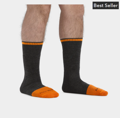 DARN TOUGH MEN'S STEELY BOOT MIDWEIGHT WORK SOCK  