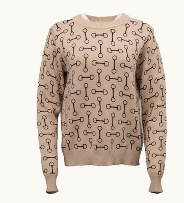 OUTBACK  BEATRICE BITS SWEATER IN TAN