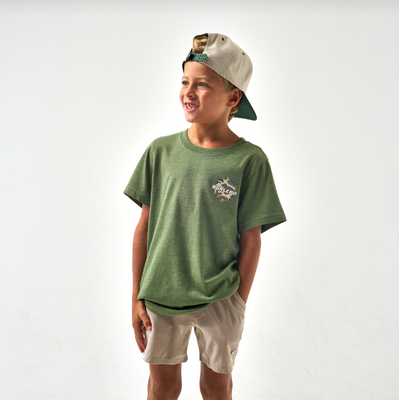 BURLEBO RAD DUDE YOUTH GREEN SHIRT