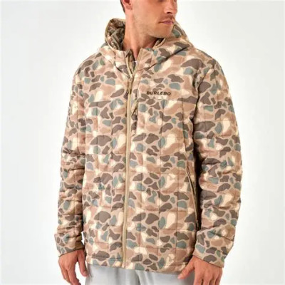 BURLEBO PINTAIL CAMO PUFFER JCK