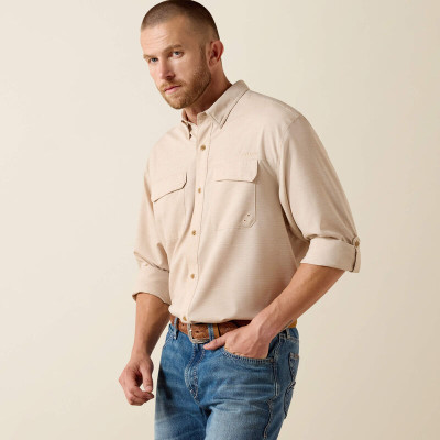 ARIAT MENS VENTEK CLASSIC FIT BUTTON UP 