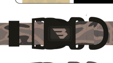 BURLEBO DOG COLLAR - GAUCE CAMO