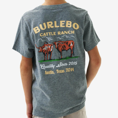 BURLEBO YOUTH TEE CATTLE RANCH