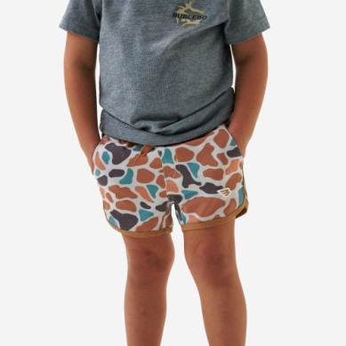 BURLEBO YOUTH TRUNKS - BAYSIDE CAMO