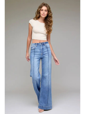 HIDDEN MEDIUM WASH FLARE JEAN