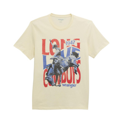 WRANGLER LONG LIVE COWBOYS GRAPHIC TEE - UNISEX 