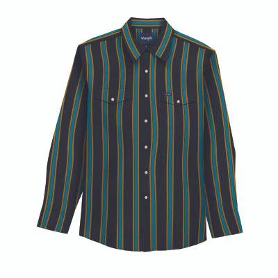 WRANGLER VINTAGE LONG SLEEVE BUTTON UP 