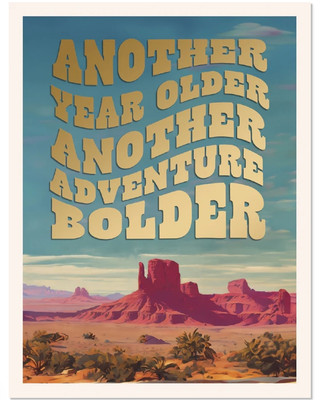 BOLD HORIZONS - BIRTHDAY CARD 