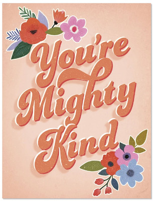 KINDNESS BLOOMS - THANK YOU CARD 