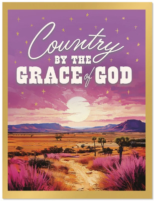 COUNTRY BY THE GRACE OF GOD - BIRTHDAY CARD 