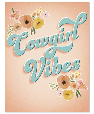 COWGIRL VIBES - BIRTHDAY CARD 