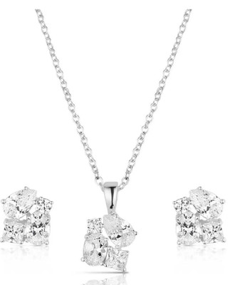 JS6461 CLUSTER JEWELRY SET-Montana Hitch N