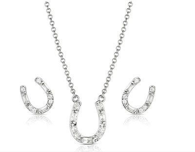 JS6479 HORSESHOE JEWELRY SET-Montana Lucky S