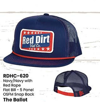 RED DIRT THE BALLOT HAT