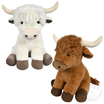 16'' HIGHLAND COW STUFFY 