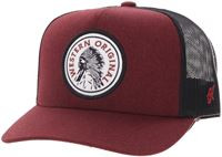 HOOEY QUANAH WESTERN OG HAT - RED/BLACK