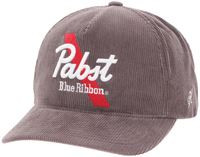 HOOEY PABST CORDUROY CAP - GREY 