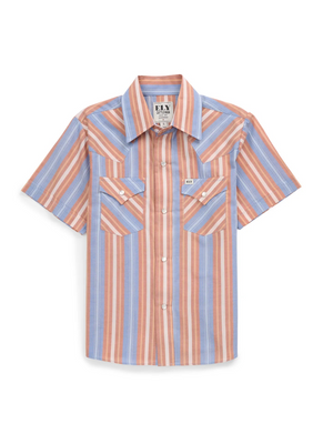 ELY CATTLEMEN BOYS STRIPED SHORT SLEEVE