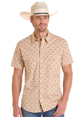 ROCK & ROLL AZTEC SNAP SHIRT