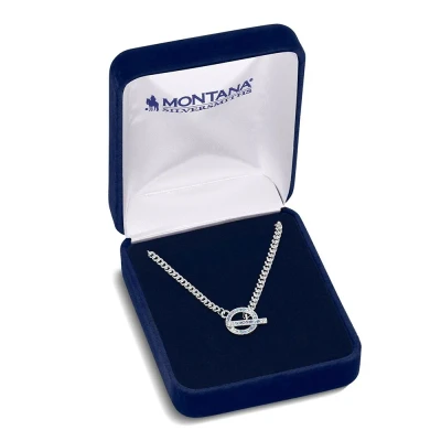 MONTANA BLUE HORIZON CRYSTAL TOGGLE NECKLACE