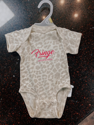 FRINGE LEOPARD ONESIE