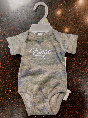 FRINGE VINTAGE CAMO ONESIE 