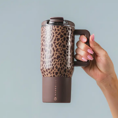 HYDROJUG LEOPARD 20 OZ COFFEE MUG