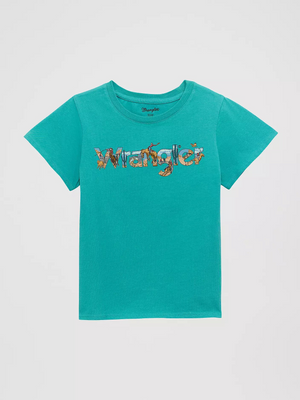 WRANGLER GIRLS SHORT SLEEVE T-SHIRT