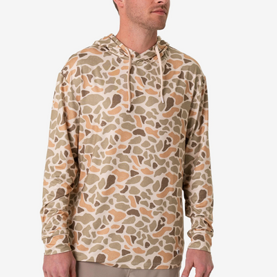 BURLEBO CAMO PERFORMANCE HOODIE 