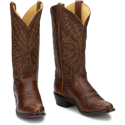 JUSTIN MEN'S ELMER WESTERN BOOT