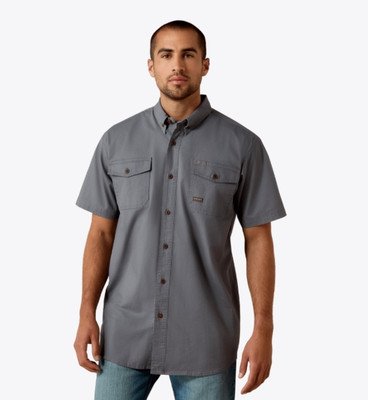 ARIAT MENS REBAR DURASTRETCH WORK SHIRT 