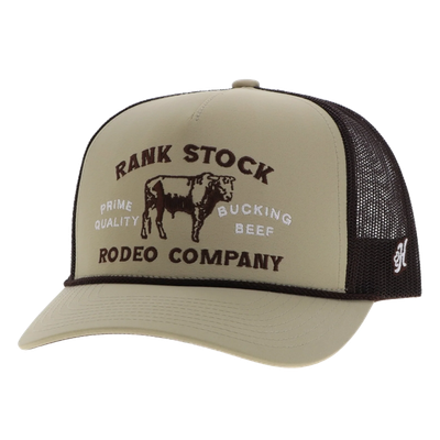 HOOEY MEN'S RANK STOCK TRUCKER HAT