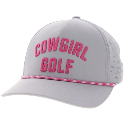HOOEY COWGIRL GOLF PINK HAT