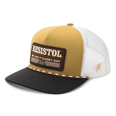 HOOEY RESISTOL "WE LIVE IT EVERYDAY" HAT