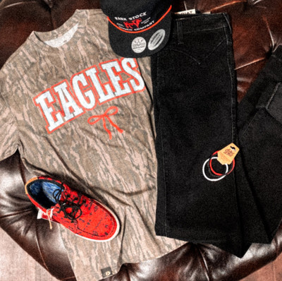 EAGLES CAMO CUSTOM TEE ADULT
