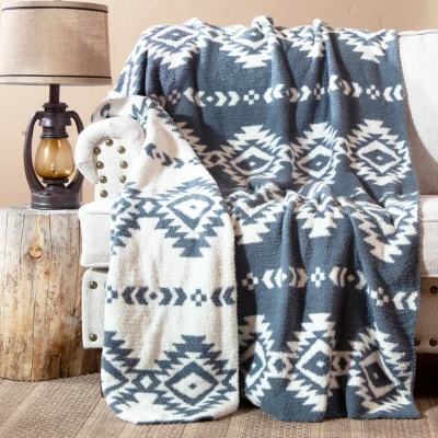 STORMY SOUTHWEST STRETCHY THROW BLANKET