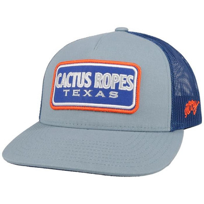 CACTUS ROPES HAT - BLUE & ORANGE - ADULT 