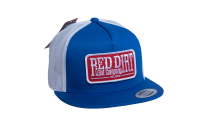 RED DIRT TAG PATCH RYL/WHT RED DIRT TAG PATCH RYL/WHT