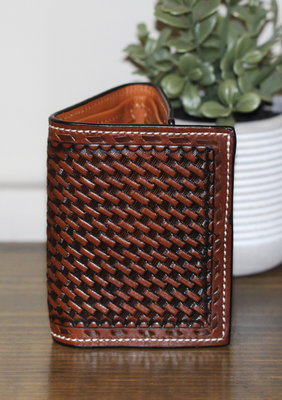 TWISTEDX BUCKSTITCH TRIFOLD