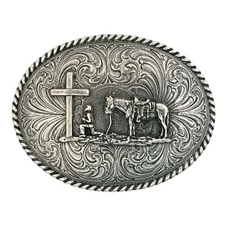 MONTANA CHRISTIAN COWBOY BUCKLE